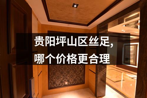 贵阳坪山区丝足,哪个价格更合理